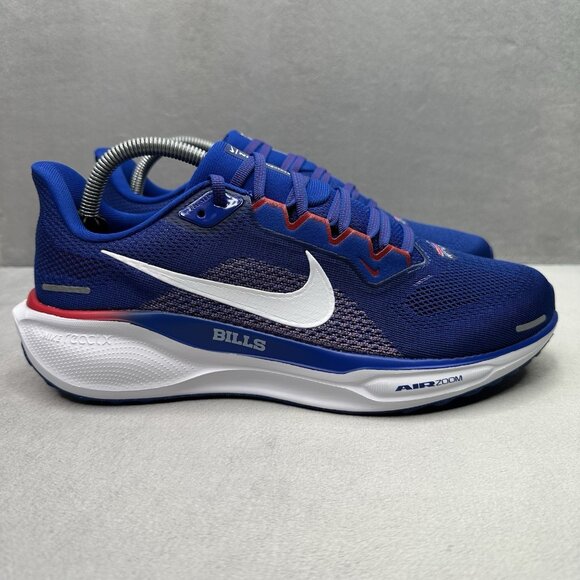 Mens Size 9 NFL x Nike Air Zoom Pegasus 41 Buffalo Bills Shoes Blue Running NEW